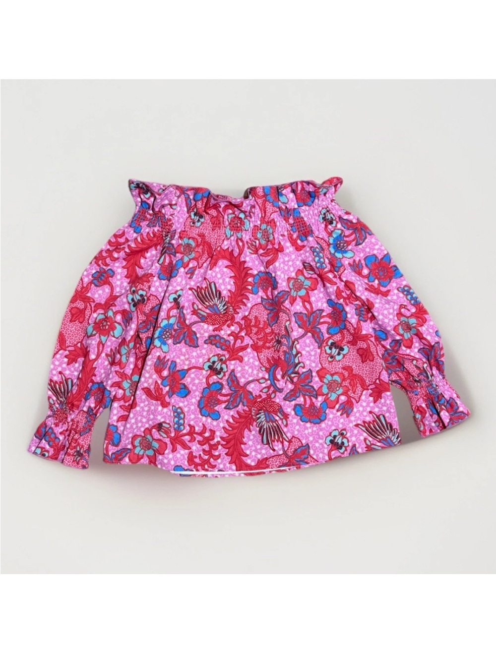 Tuckernuck Bougainvillea Breeze Marguerite off-the-shoulder blouse Small